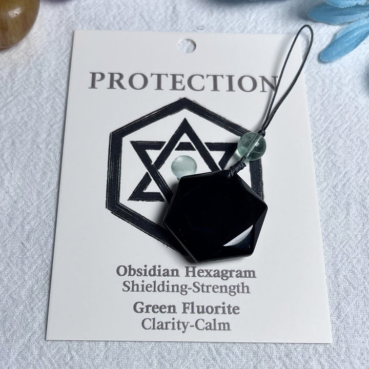 Portachiavi Ciondolo Cubo di Metatron in cristallo naturale Olivenorma