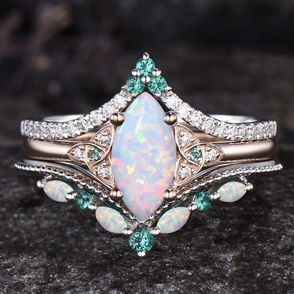 Set di Olivenorma Eternal Glow Opal Promise