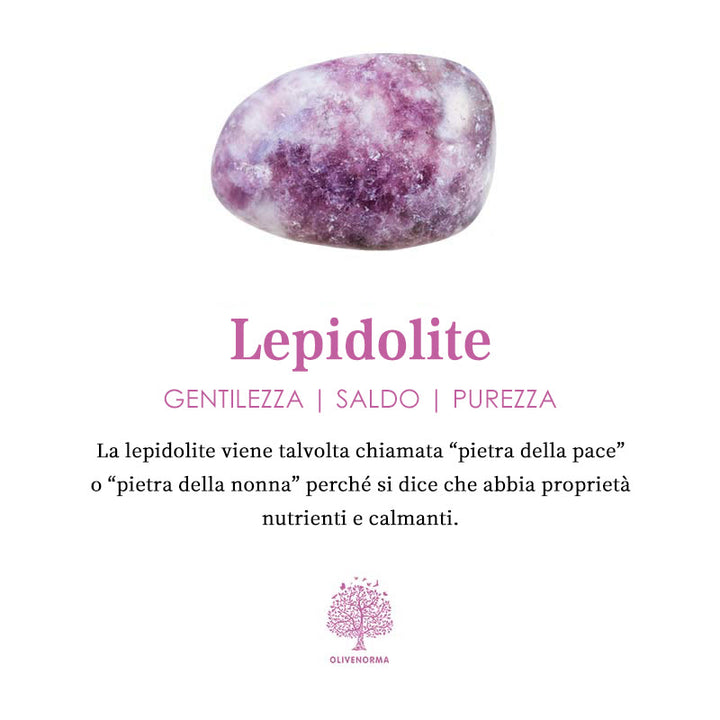 Piramide di Orgone Olivenorma Tormalina Nera con Lepidolite 