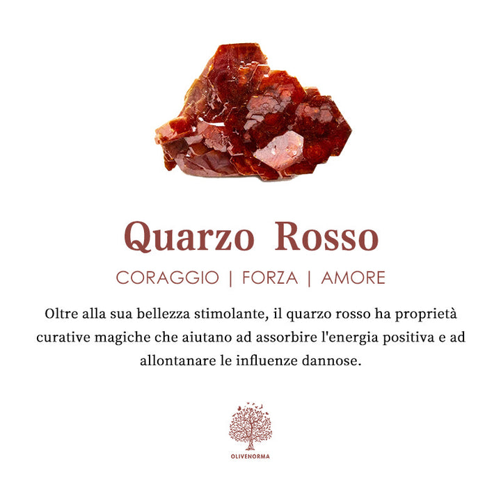Piramide di Orgone in Quarzo Rosso Olivenorma con Lapislazzuli 