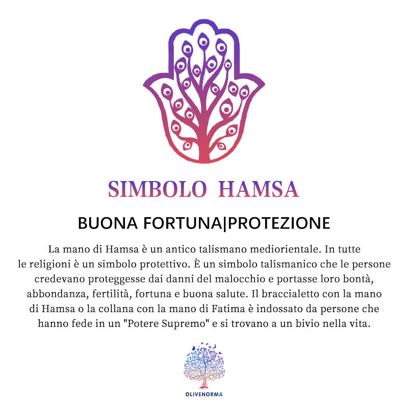 Olivenorma Cristallo trasparente con piramide di ossidiana Hamsa Orgone 