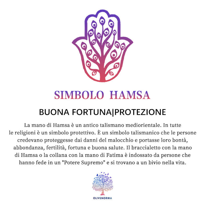 Olivenorma Cristallo trasparente con piramide di ossidiana Hamsa Orgone 