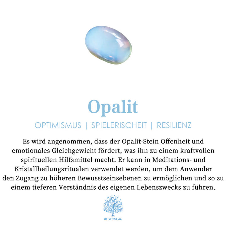 Collana con ciondolo in pietra preziosa con stella luna di cristallo Olivenorma - image 16