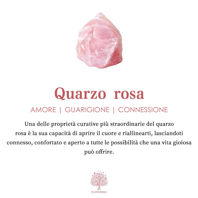 Olivenorma "Danza dell'Eros" Piramide di Orgone al Quarzo Rosa 