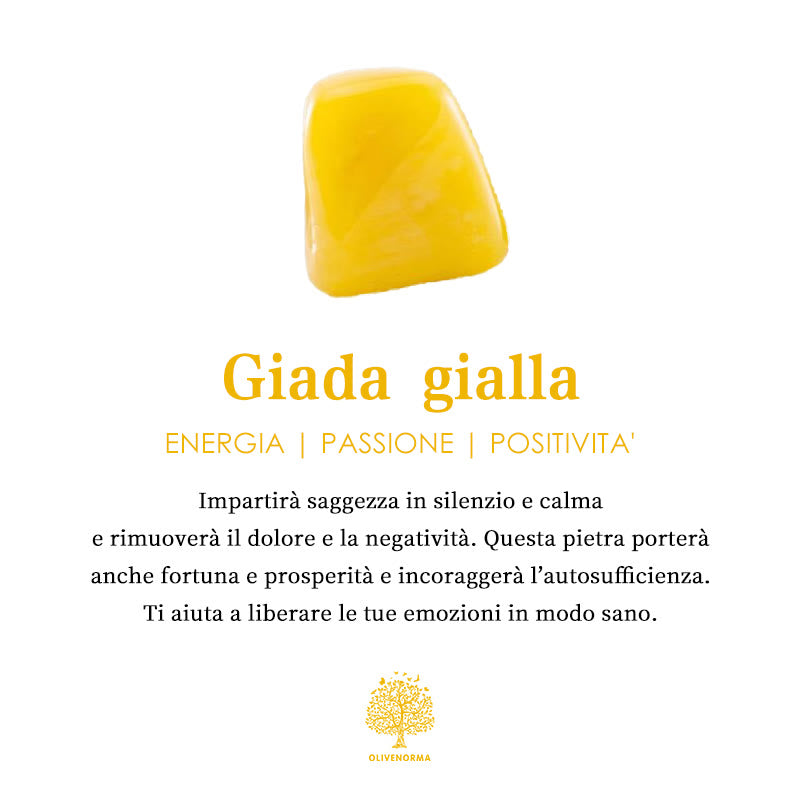 Torre energetica di loto di giada gialla Olivenorma Orgone Pyramid