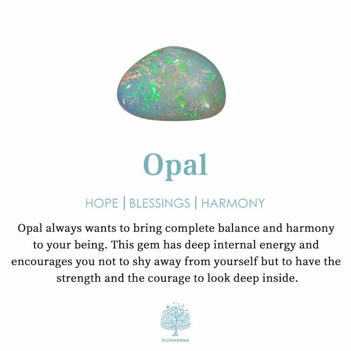 Anello Olivenorma Marquise Cut Three Opal