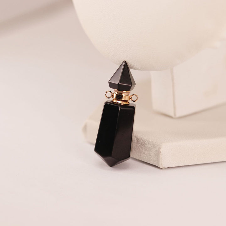 Olivenorma Collana con diffusore di oli essenziali a colonna esagonale
