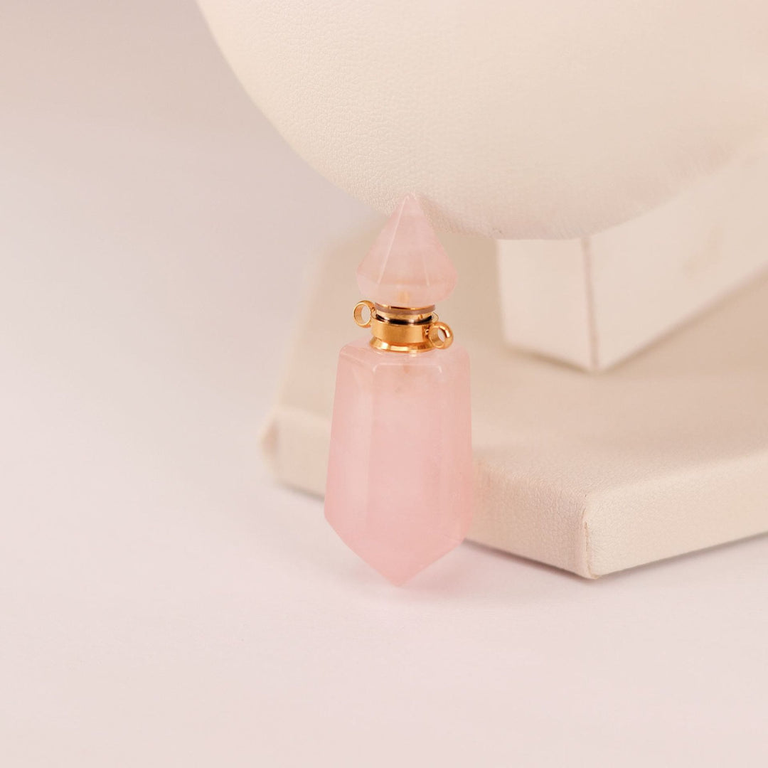 Olivenorma Collana con diffusore di oli essenziali a colonna esagonale