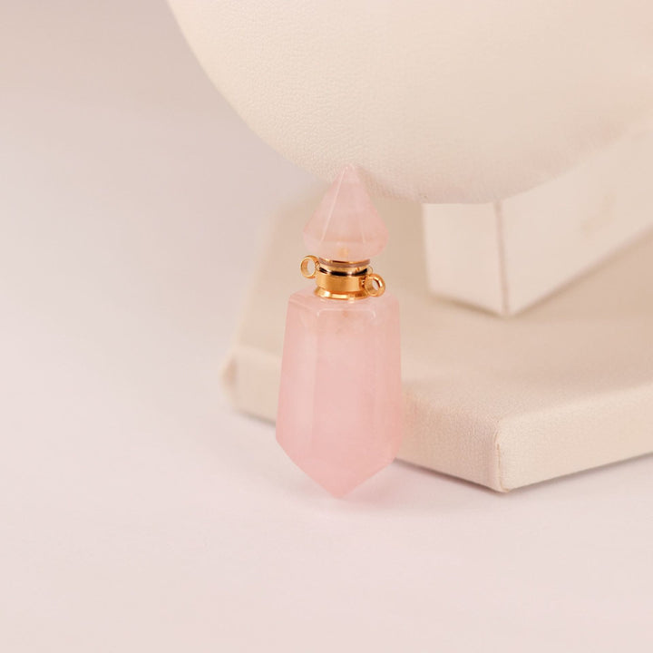 Olivenorma Collana con diffusore di oli essenziali a colonna esagonale