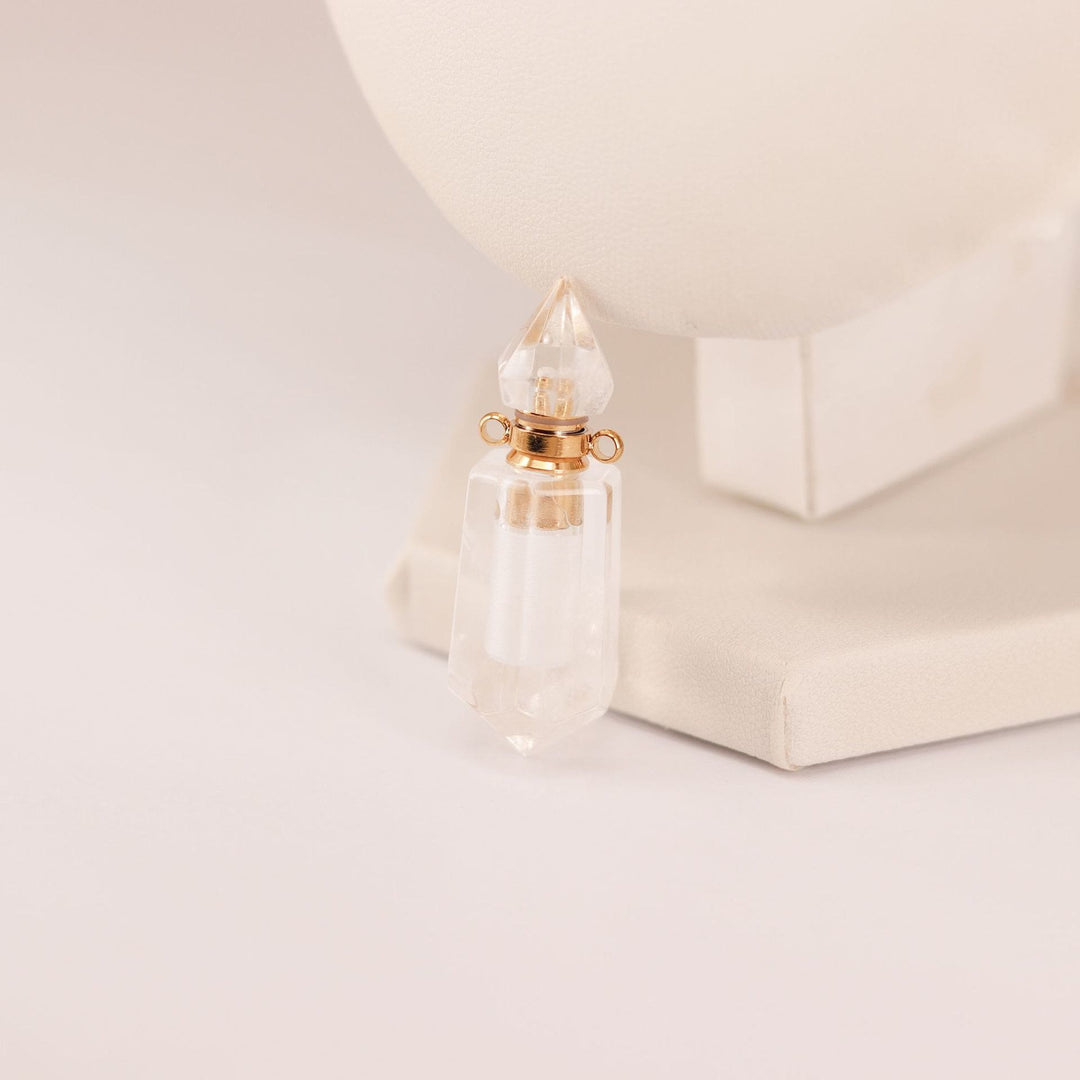 Olivenorma Collana con diffusore di oli essenziali a colonna esagonale