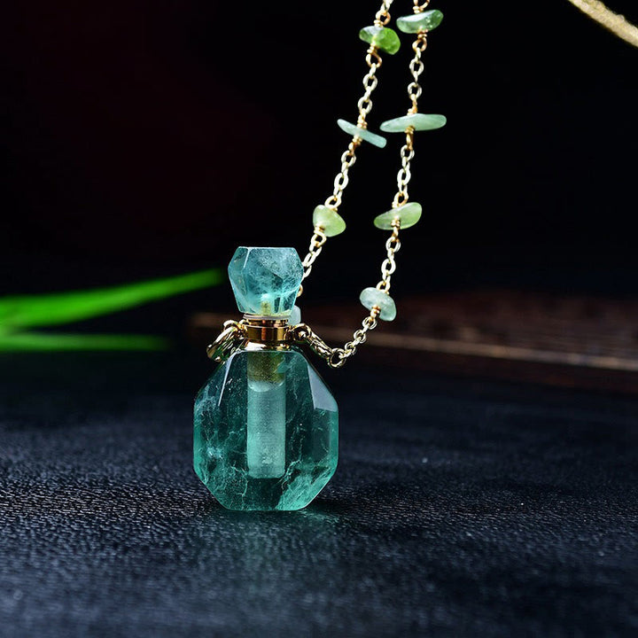 Collana con diffusore di oli essenziali in pietra naturale Olivenorma