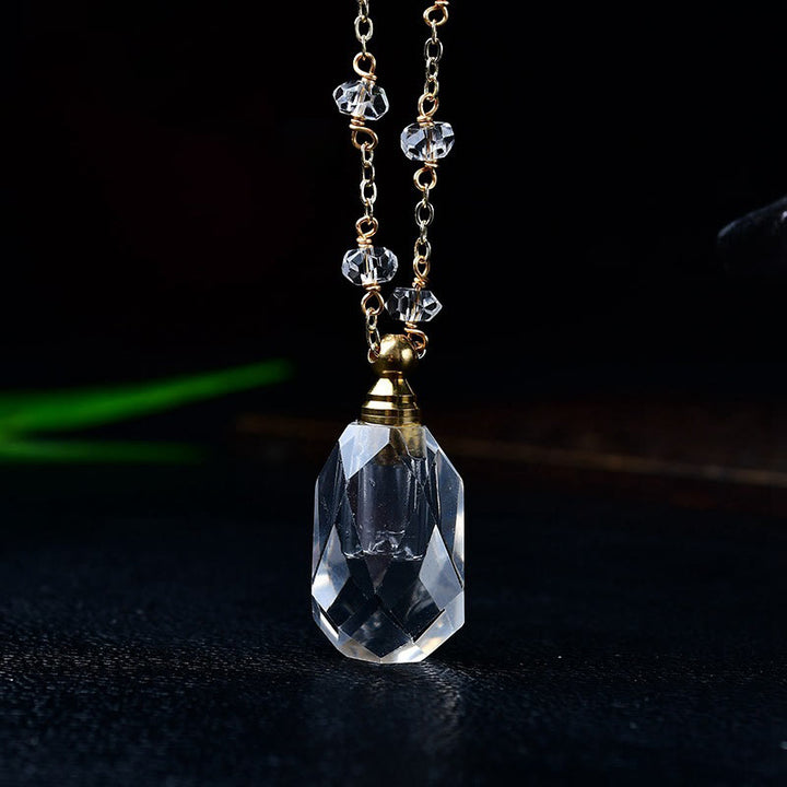 Collana con diffusore di oli essenziali in pietra naturale Olivenorma