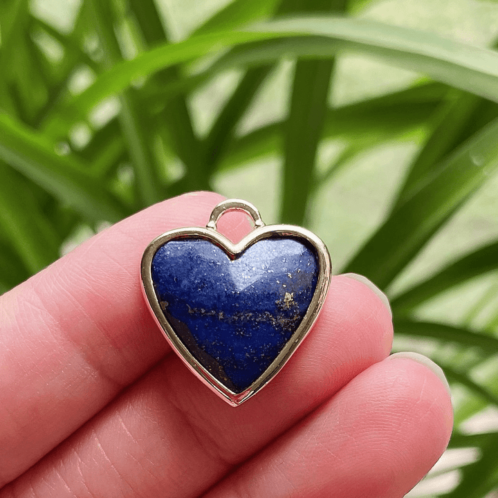 Collana in acciaio inossidabile con ciondolo a forma di cuore in cristallo Olivenorma