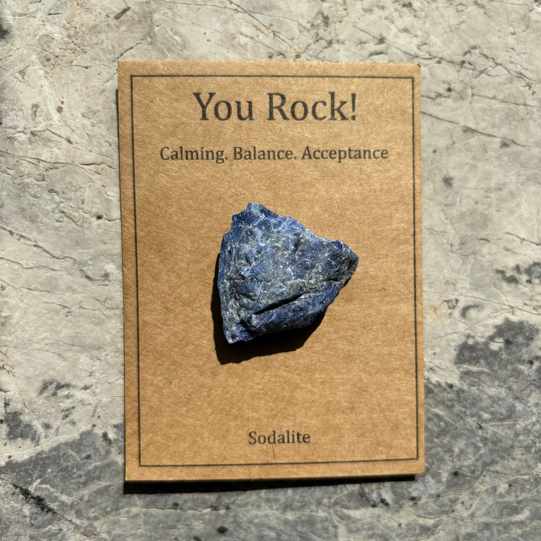Olivenorma "You Rock" Card Regalo in pietra naturale Pietra naturale