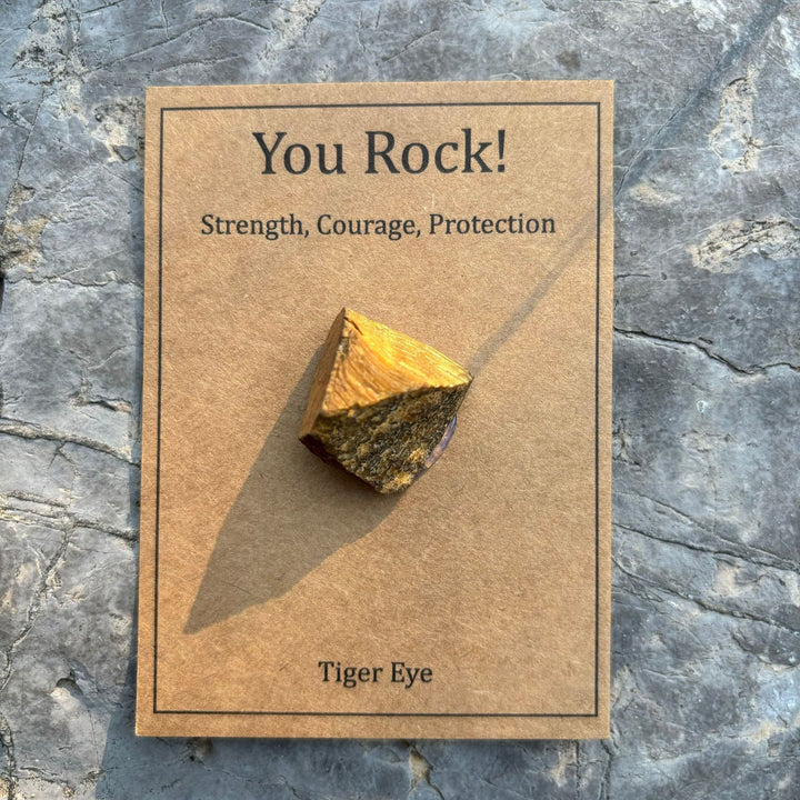 Olivenorma "You Rock" Card Regalo in pietra naturale Pietra naturale