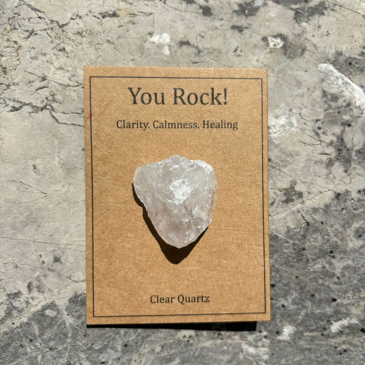 Olivenorma "You Rock" Card Regalo in pietra naturale Pietra naturale