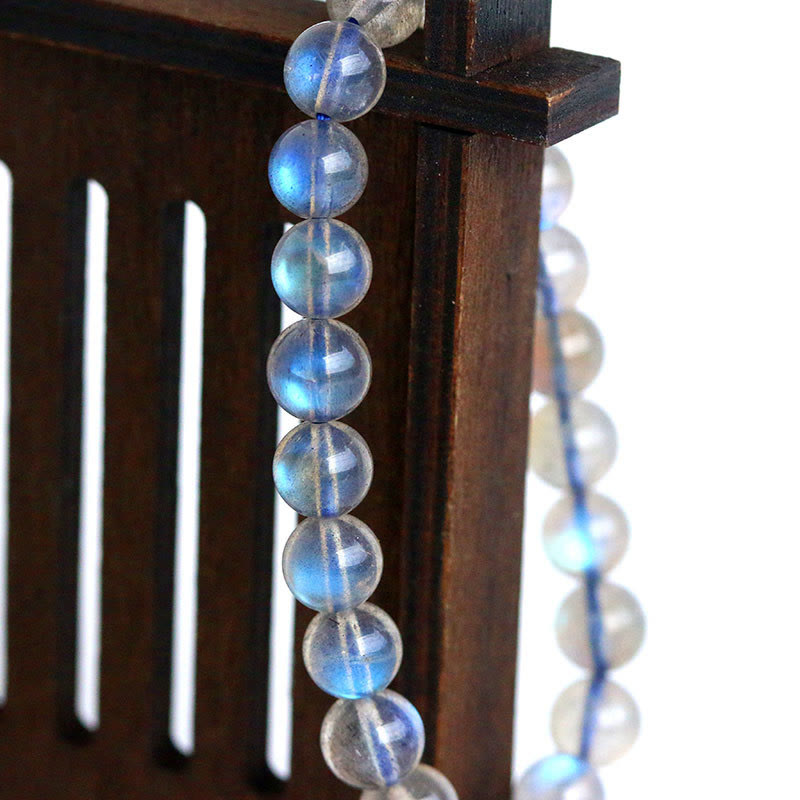 Bracciale con perline di labradorite naturale Olivenorma 4-7A