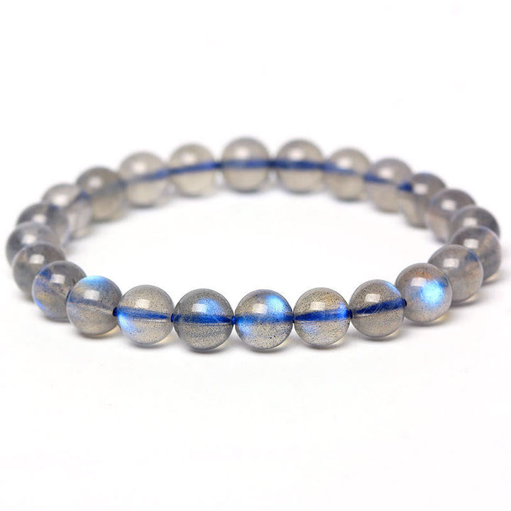Bracciale con perline di labradorite naturale Olivenorma 4-7A