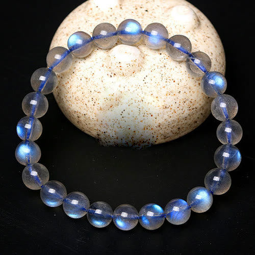 Bracciale con perline di labradorite naturale Olivenorma 4-7A