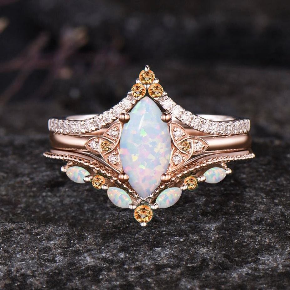 Set di Olivenorma Eternal Glow Opal Promise