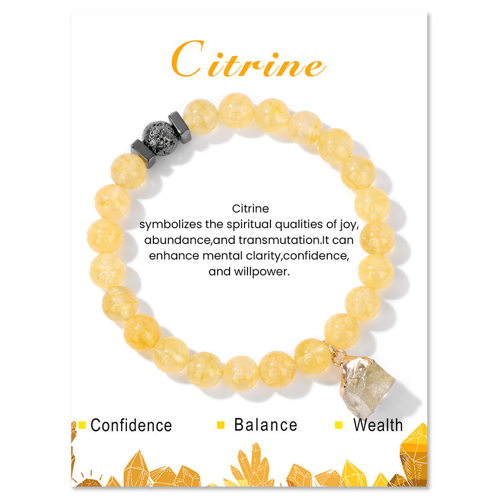Bracciale con ciondolo in pietra lavica naturale Olivenorma
