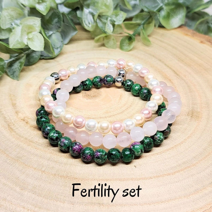 Olivenorma Healing Energy Crystal Gemstone Braccialetto di perline Set