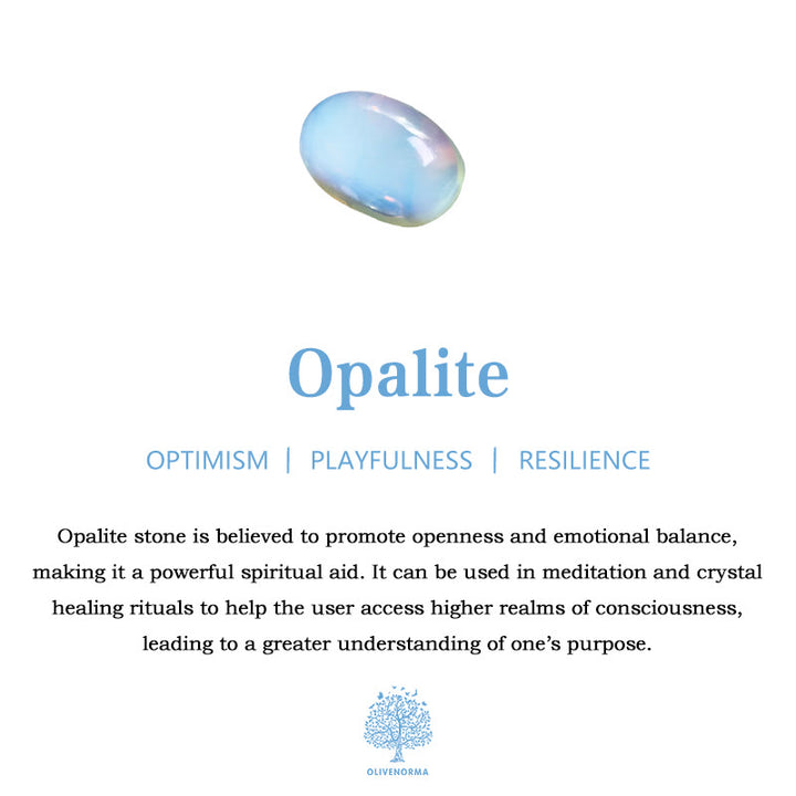 Olivenorma Healing Energy Crystal Gemstone Braccialetto di perline Set