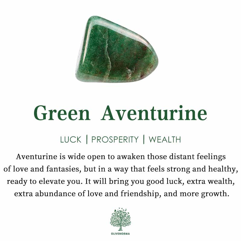 Olivenorma Healing Energy Crystal Gemstone Braccialetto di perline Set