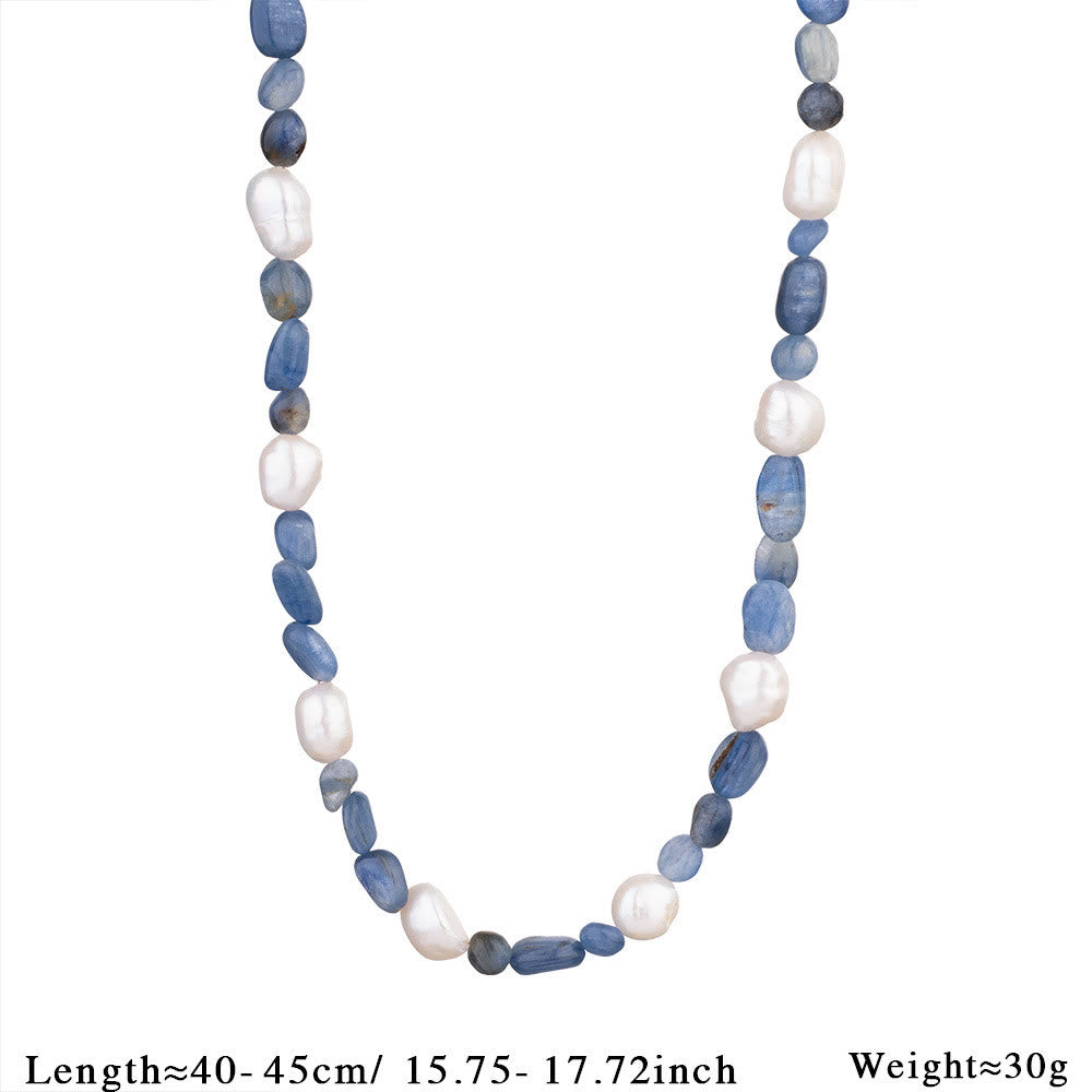 Collana con ciondolo a forma di pesce in acciaio inossidabile con perline di cristallo Olivenorma