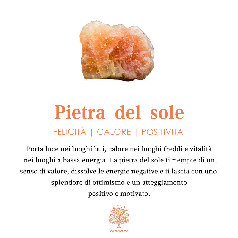 Anello con pietra preziosa naturale irregolare e ruvida Olivenorma