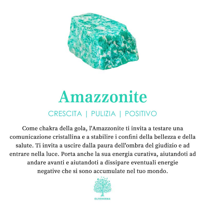 Anello con pietra preziosa naturale irregolare e ruvida Olivenorma