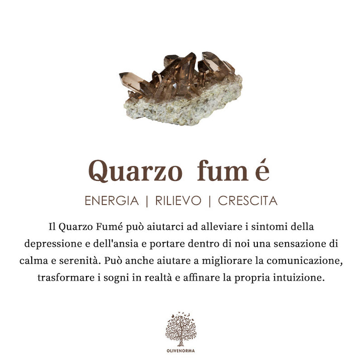 Anello con pietra preziosa naturale irregolare e ruvida Olivenorma