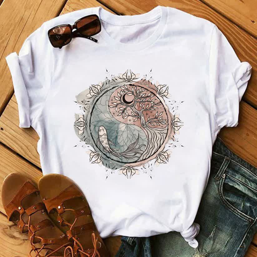 Magliette di cotone ispiratrici Olivenorma Tree of Life - Albero della vita - 2XL - image 0