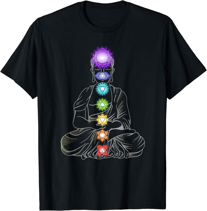 Maglietta Olivenorma Yoga Meditazione Corpo Spirituale Energia Chakra