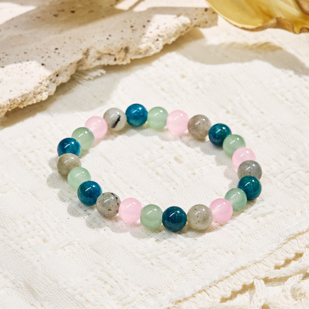 Bracciale Olivenorma "Eclosion Lumen" con pietre preziose New Beginnings - image 4