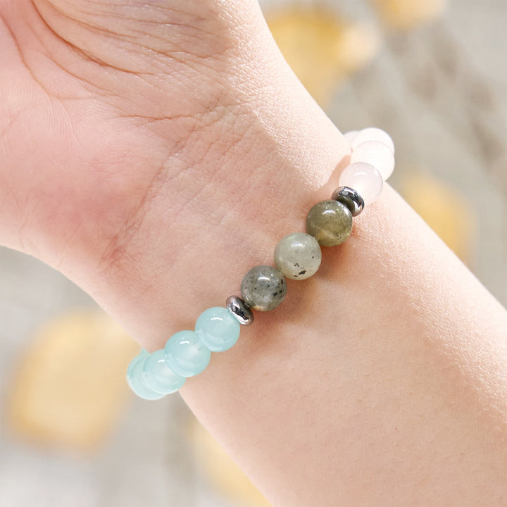 Bracciale con pietre preziose "Kindred's Glow" Olivenorma - image 2