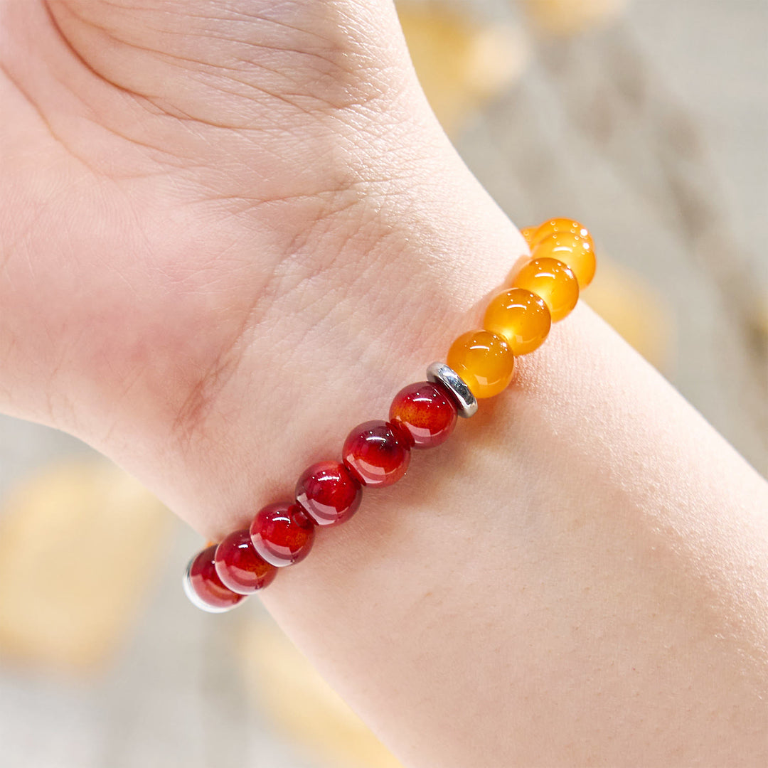Bracciale Olivenorma "Benedizione Solare" con pietre preziose Forza e Fortuna - image 2