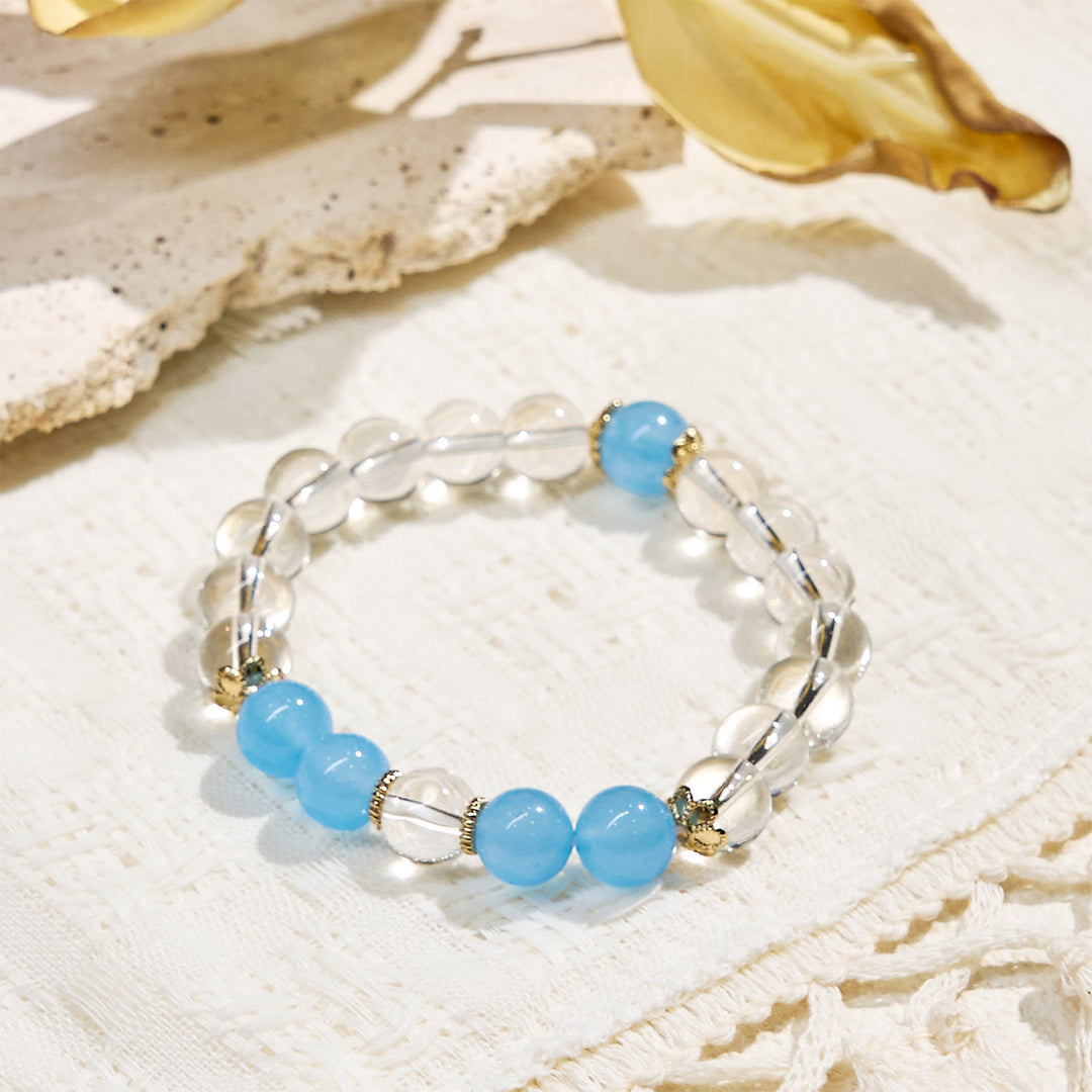 Bracciale Olivenorma "Harmony Breeze" in pietra naturale per la forza interiore - image 5