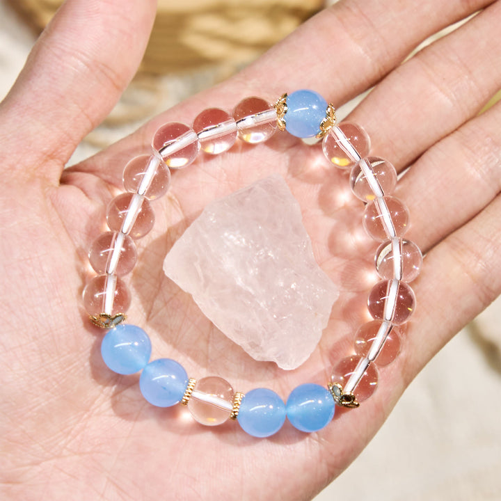 Bracciale Olivenorma "Harmony Breeze" in pietra naturale per la forza interiore - image 3
