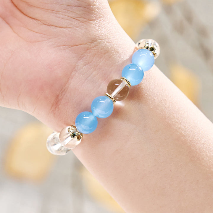 Bracciale Olivenorma "Harmony Breeze" in pietra naturale per la forza interiore - image 2