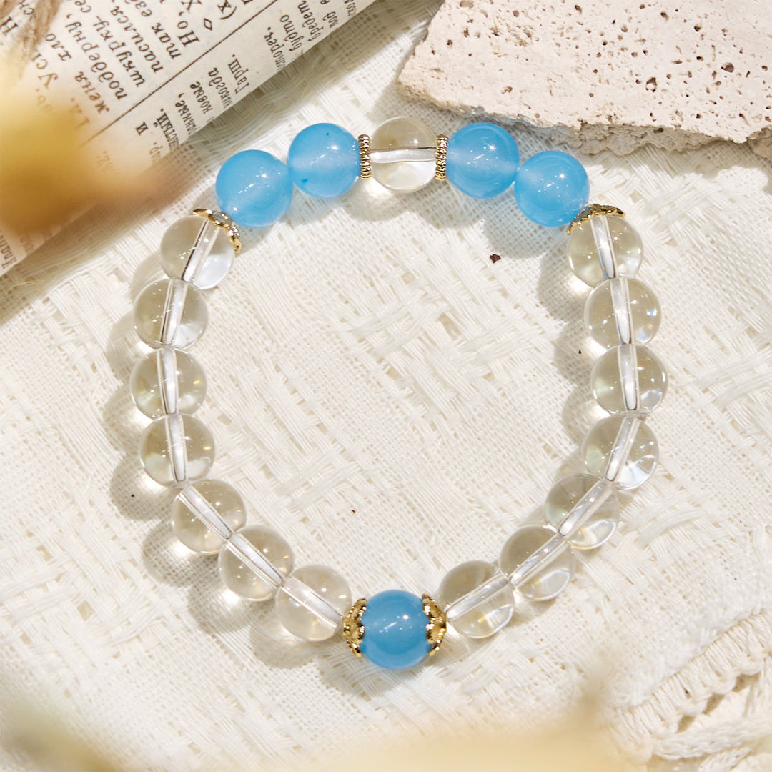 Bracciale Olivenorma "Harmony Breeze" in pietra naturale per la forza interiore - image 4