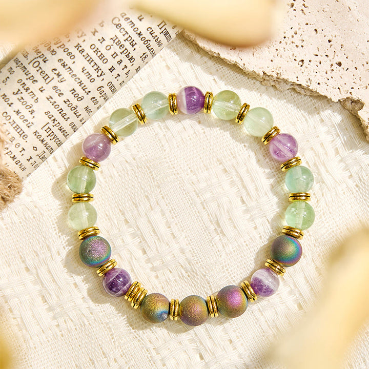 Braccialetto purificante con olio essenziale di fluorite Olivenorma "Auralith Harmony" - image 9