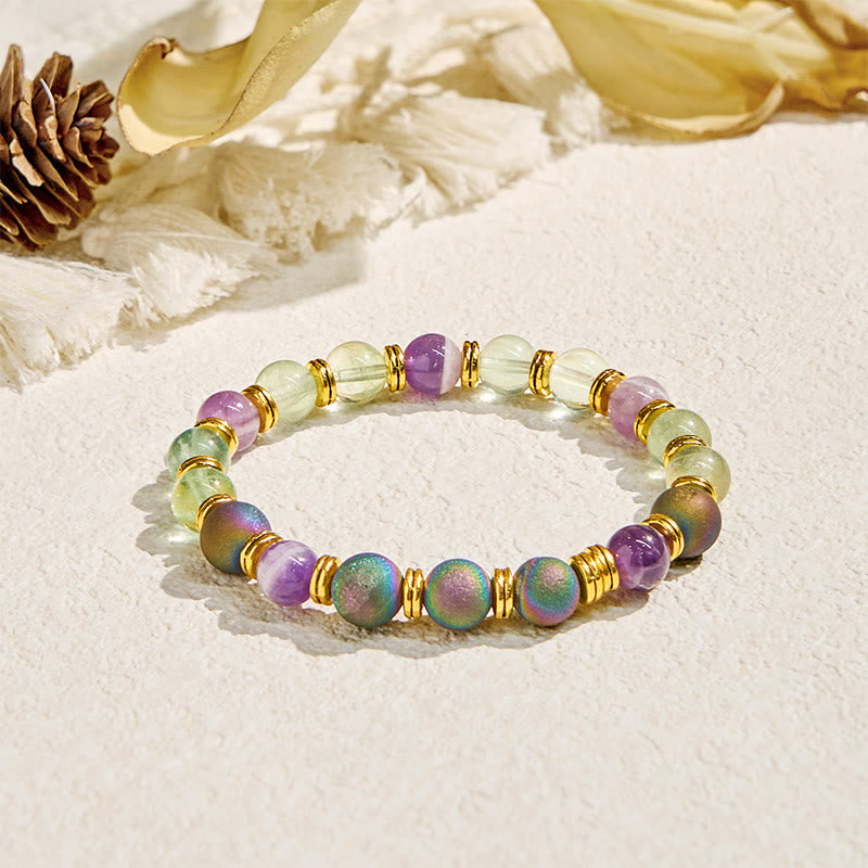 Braccialetto purificante con olio essenziale di fluorite Olivenorma "Auralith Harmony" - Solo braccialetto - image 5