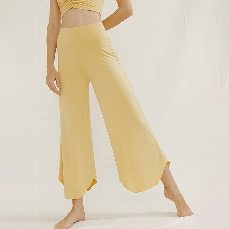 Pantaloni da yoga Olivenorma Soft Flare