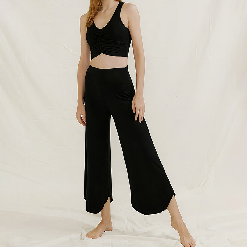 Pantaloni da yoga Olivenorma Soft Flare
