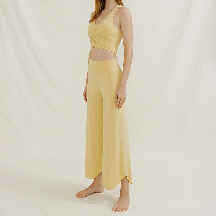 Pantaloni da yoga Olivenorma Soft Flare