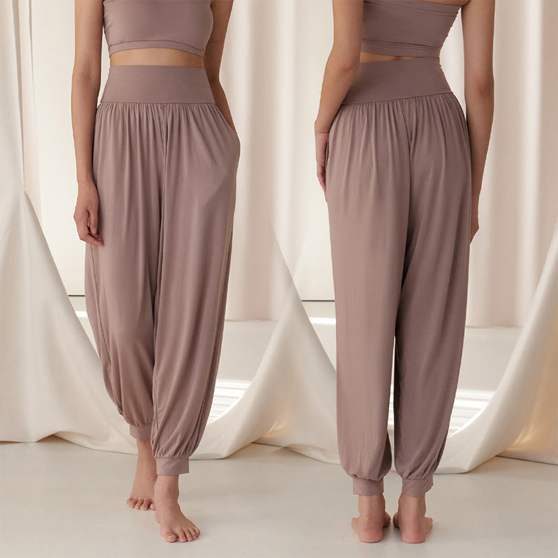 Pantaloni da yoga Olivenorma Airflow Bloomers - Loto rosa - L - image 0