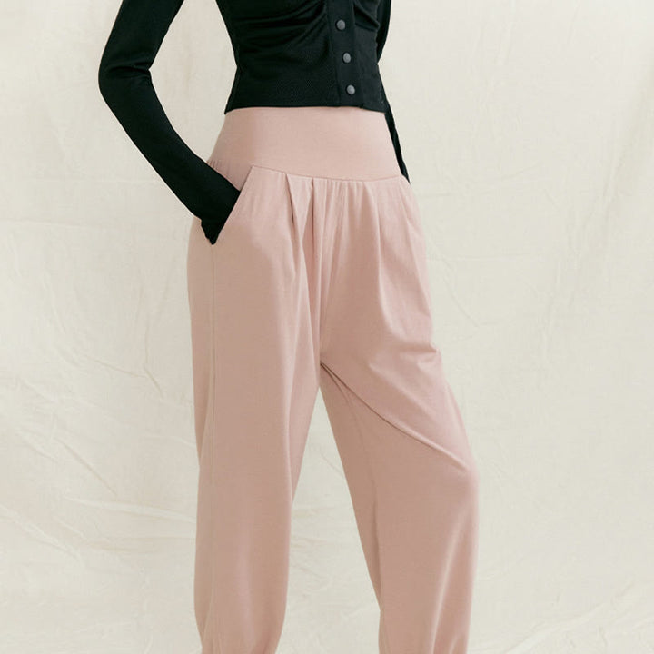 Pantaloni da yoga a pantaloncino dritto Olivenorma