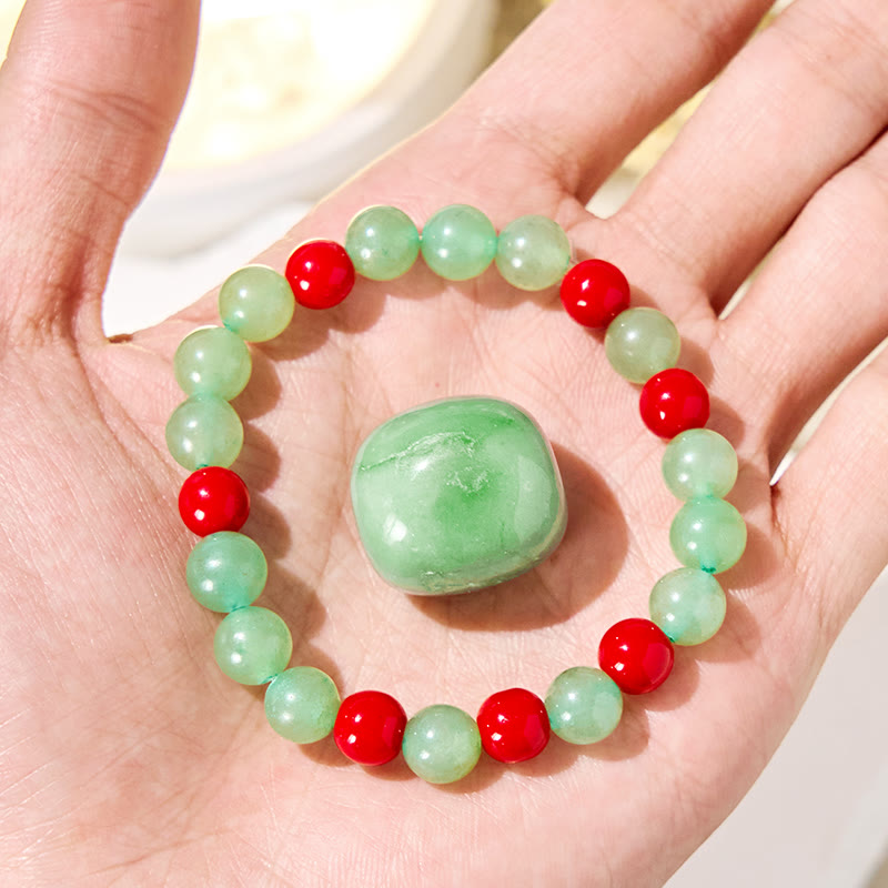 Bracciale Vitality in corallo rosso "Serene Pulse" Olivenorma - image 3