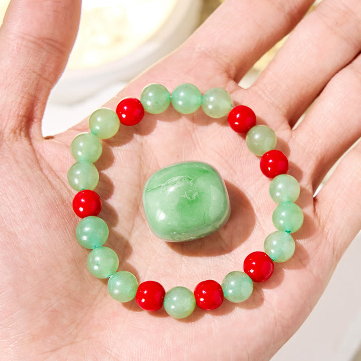 Bracciale Vitality in corallo rosso "Serene Pulse" Olivenorma - image 3